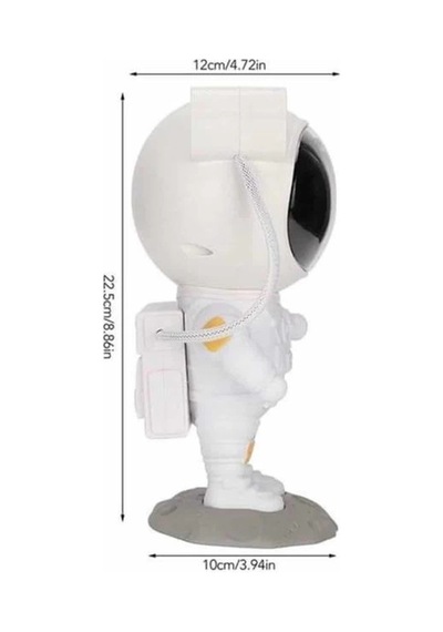 Znv Zenvia Mey İthalat Projeksiyon Astronot Lamba Speaker Sevimli Astronot Bluetooth Hoparlör Znv2025 Cmn