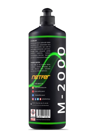 Netfer M-2000 Marin Çizik  Tekne Pastası 1 L