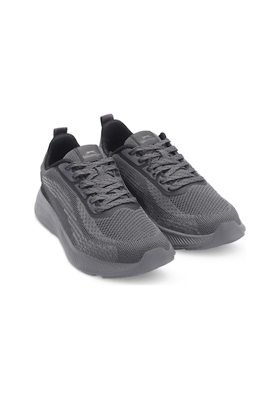 Slazenger ANDORA IN Erkek  Koyu Gri Koşu & Yürüyüş Spor Ayakkabısı