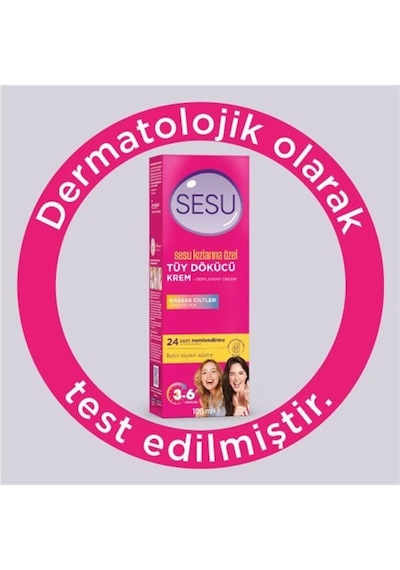 Sesu Tüy Dökücü Krem 100ml. Ağdaya İlk Adım