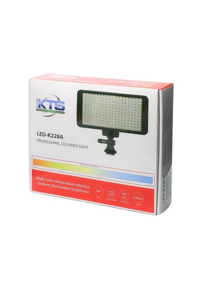Kts LED-K228A Profesyonel Video Led Işık