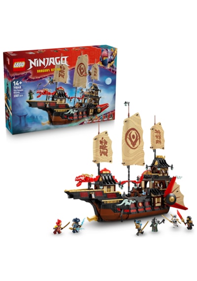 LEGO® NINJAGO® Tapınak Ödülü 71848 - 14 Yaş ve Üzeri için Cole Dahil 6 Minifigür İçeren Yaratıcı Oyuncak Yapım Seti (2387 Parça)