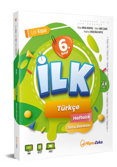 6. Sınıf İlk Türkçe Haftalık Soru Bankası Müge Erkal Deliktaş &