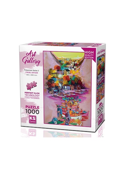 Ks Games 1000 Parça Balıkçılar Serisi Iı Puzzle