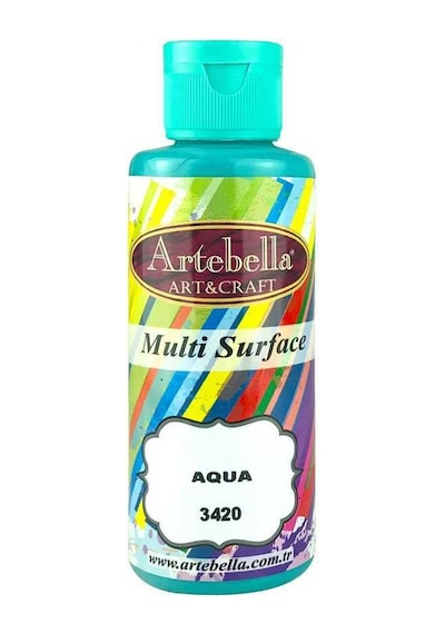 3420130 Artebella Multı Surface Boya 130Cc Aqua