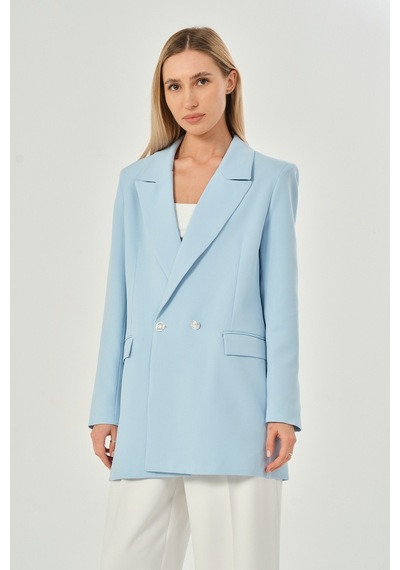 Oversize Dokuma Blazer Ceket 001
