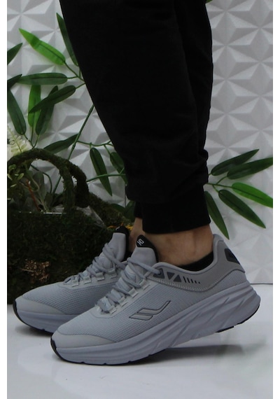 Lescon Glıtch Easystep Gri Rahat Erkek Spor Ayakkabı 001