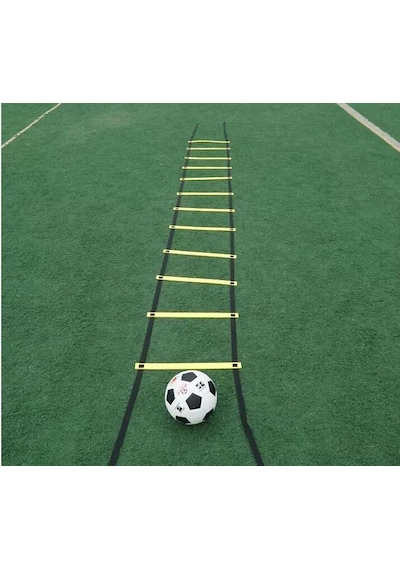 Antrenman Merdiveni 6 Metre 15 Çubuklu Idman Merdiveni Çok Renkli