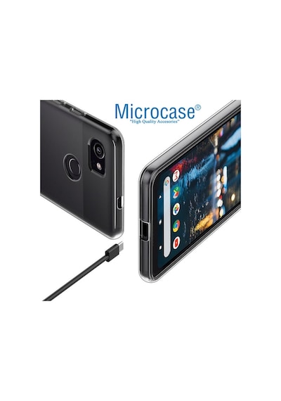 Microcase Google Pixel 3A Ince 0.2 Mm Soft Silikon Kilif 379215145
