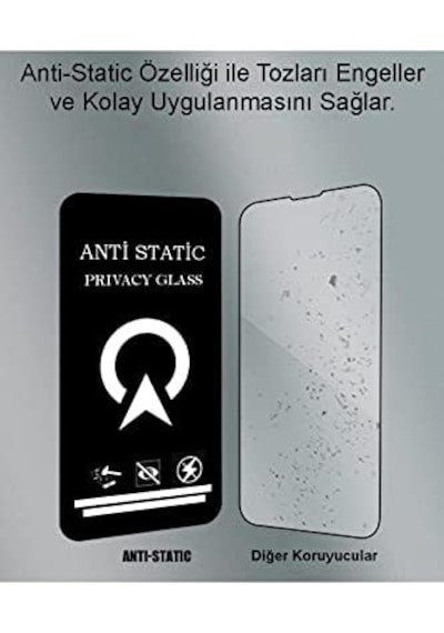 Xiaomi Redmi Note 10s İle Uyumlu Tam Kaplayan Anti Statik Görünmez Safir Ekran Koruyucu Hayalet Cam