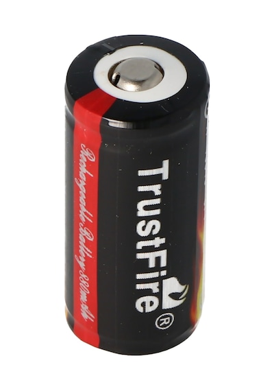 Trustfire 16340 880 Mah 3.6V - 3.7V Pcb Korumalı
