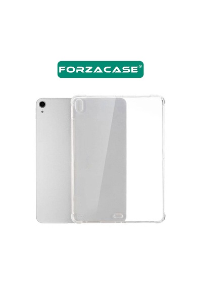 Forzacase Apple Uyumlu iPad  Air 2024 13 İnch İle Anti Shock Silikon Kılıf Şeffaf - Fc014 Şeffaf