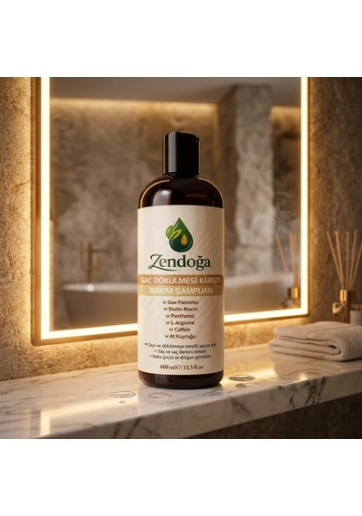 Yoğun Biotin & Kafein Kompleks Dökülme Karşıtı Şampuan - Doğal, Sülfatsız & Tuzsuz 400 Ml