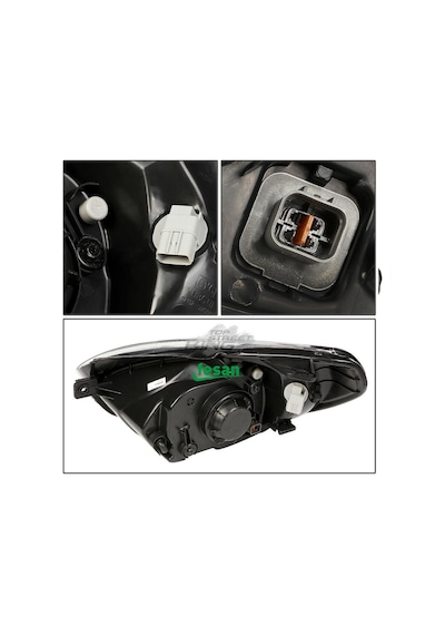 Hyundai Accent Era Sağ Ön Far Sarı Sinyalli Motorlu 2006-2009 N11.1305