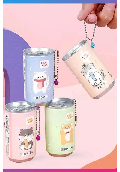 Tilbe Home 5'li Sevimli Kola Kutusu Şekilli Anahtarlık Islak Mendil Kutusu Çanta Süsü Mini Cep Mendi 5'li Set