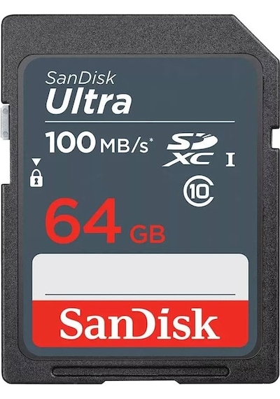 Sandisk Ultra 64gb Sdxc Memory Card 100mb/s