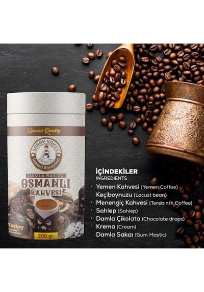 Saray Kahve Damla Sakızlı Osmanlı Kahvesi 200 Gr Diğer