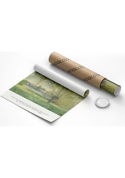 Çerçevesiz Poster Claude Monet Söğütler