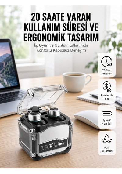 Hi-fi Stereo Bluetooth Kulaklık