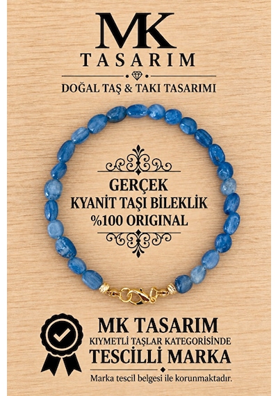 Gerçek Kyanit Taşı Bileklik Mk.7000.873- Rahatlık-dinginlik-enerji- Stres Bilekliği- Renkleri Boya D Çok Renkli Gerçek Kyanit Taşı Bileklik Mk.7000.873- Rahatlık-dinginlik-enerji- Stres Bilekliği- Renkleri Boya D Çok Renkli