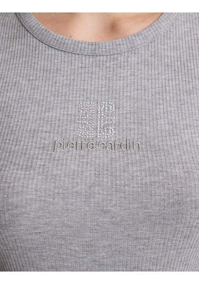 Pierre Cardin Kadın Gri Melanj Bluz Örme 50319825-vr086 Pierre Cardin Kadın Gri Melanj Bluz Örme 50319825-vr086