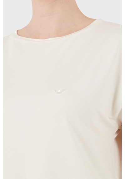 Emporio Armani Bayan T Shirt Ew002908 Af19032 U1054 Ekru