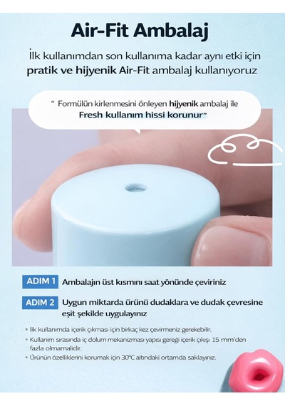 Lexroo Angel Aqua Moisture Plumping Lipcerin Nemlendirici Dolgunlaştırıcı Dudak Balmı 15 Ml