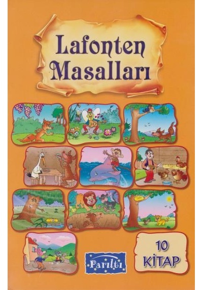 Parıltı 1. Sınıf La Fonten Masalları 10  Kitap