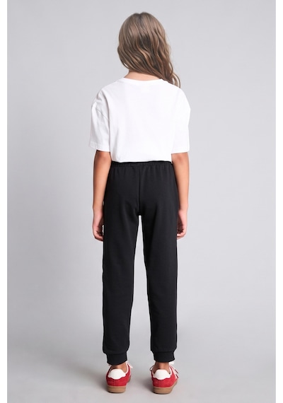 Defacto Jogger Fıt Esnek Belli Cepli Eşofman Altı Kız Çocuk Y1226a626aubk81 Siyah-bk81