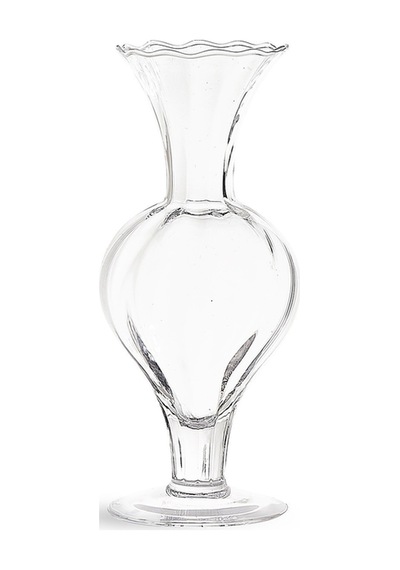 Pasabahce Fırfırlı Vazo 18 Cm Şeffaf