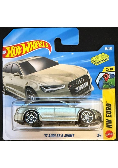 Hot Wheels Tekli Arabalar '17 Audi Rs 6 Avant Jjk90 Euro Çok Renkli