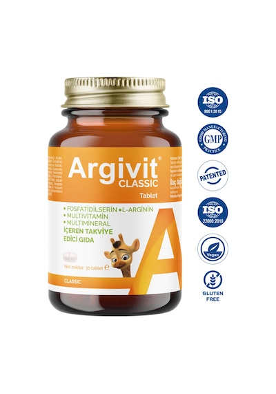 Argivit Classic Takviye Edici Gıda 30  Tablet