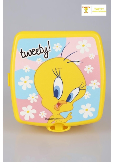 Lisanslı Tweety 2 Katlı Beslenme Kutusu / Lunch Box