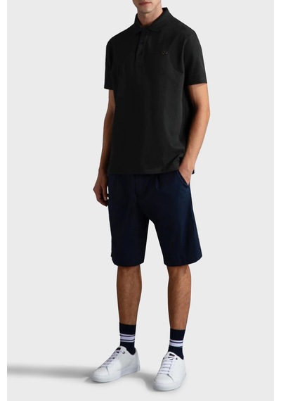 Paul & Shark Erkek Polo Yaka T Shirt 24411247 011 Siyah SIYAH Siyah