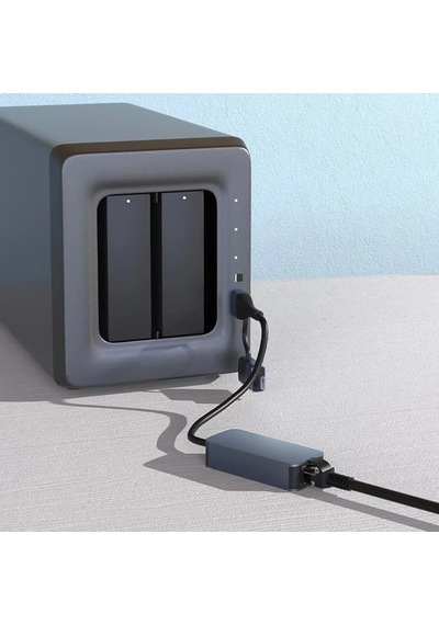Cr14 Type-c/usb 3.0'dan 2500mbps Rj45 Ethernet Adaptör Mac Windows Uyumlu Alüminyum Kasa 2.5gbps