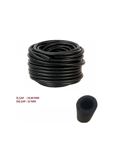 Su Hortumu 5/16" Kauçuk Bezli İç Çap: 14,60 Mm