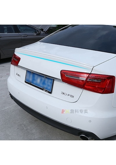 Audi A6 C7 S3 Spoyler 2012 2017 Parlak Siyah Pıano Black