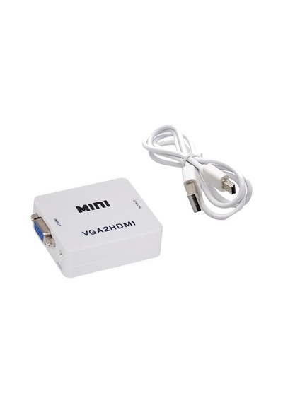 Gplus Vga2hdmı Vga To Hdmı Full Hd 1080p Vga Switch Çevirici Siyah
