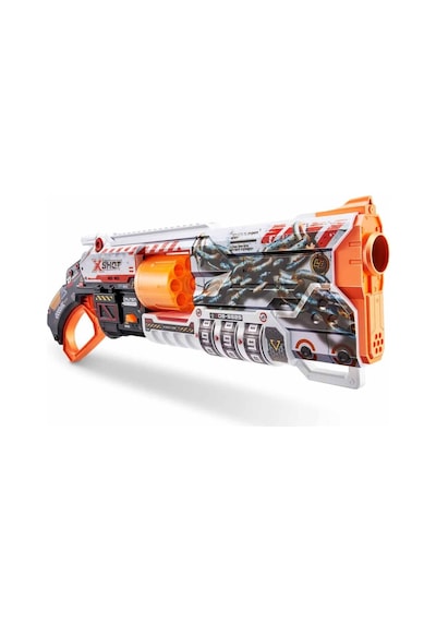 36606 X-shot Skins Lock Blaster 16 Mermili Sünger Dart Atan Silah 56 Cm -sunman