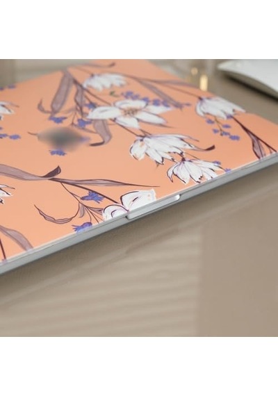 Macbook Pro 16 Kılıf Baskılı Sert Hard Case İnce Hafif Darbe Çizilme Koruma Mat Yüzey Uyumlu Macbook Pro A2141 2019 Sarı