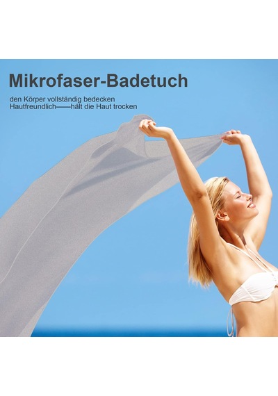 Mikrofiber El Havlusu, 2 Adet Set, Mikrofiber Banyo Havlusu, Büyük Ve Küçük Havlu , Hızlı Kuruyan Spor Havlusu, Çok Renkli