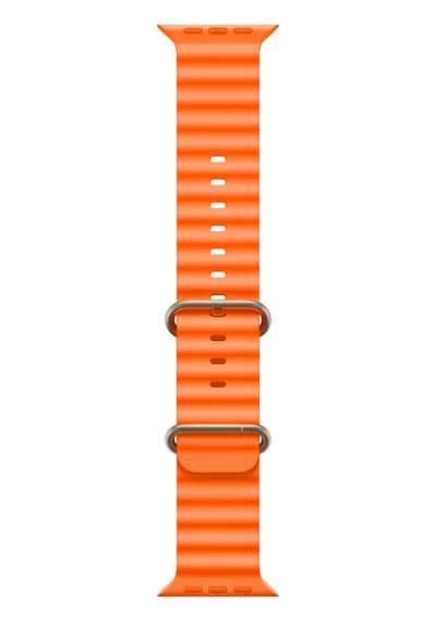 Winex 42-49mm Yeni Nesil Apple Uyumlu  Watch Akıllısaat Kordonu Silikon Turuncu