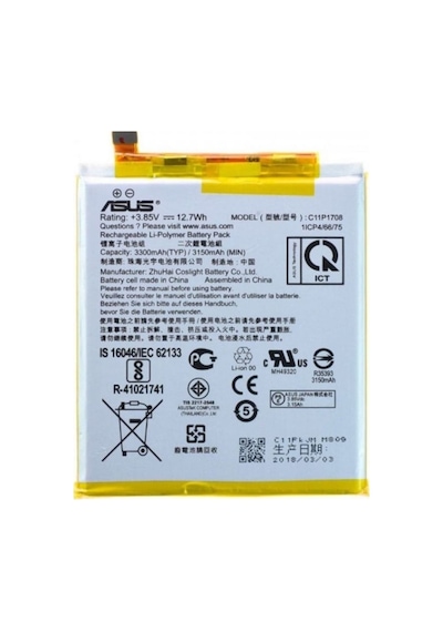 Asus Zenfone 5 2018 (ZE620KL) C11P1708 Batarya Pil 3300 mAh