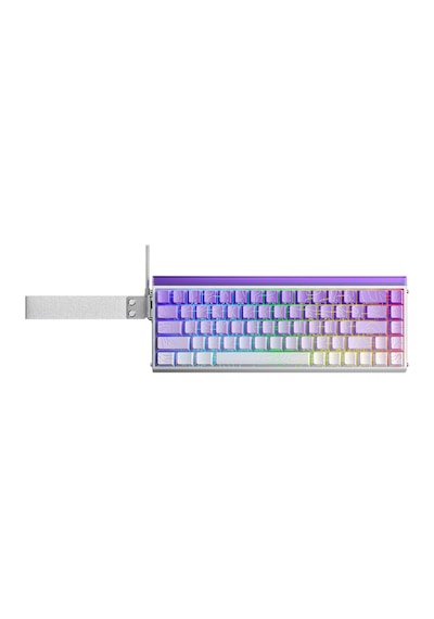 Aula Hero 68 He Manyetik Klavye Rapid Trigger Dragon King Switch 8000hz Rgb Neon Tkl Hot Swap Oyuncu Klavyesi Mor