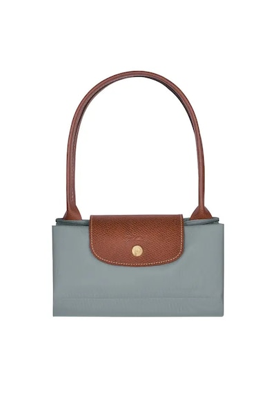 Longchamp Kadın Omuz Çantası Medium L2605 089 Açık Gri