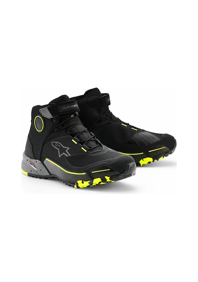 Alpinestars Cr-x Drystar Korumalı Motosiklet Botu Siyah Sarı