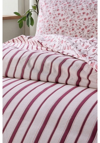 Doqu Home Harmony Festıval Nevresim Takımı Çift Kişilik Mirela Pembe