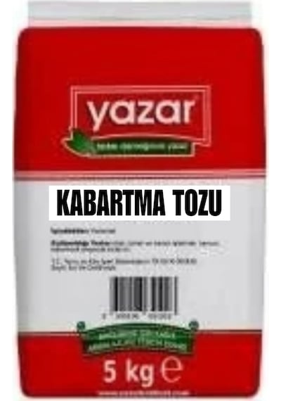 Yazar Baharat Kabartma Tozu 5 Kg