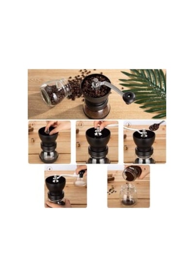 EPİNOX KALİTELİ CAM KAHVE DEĞİRMENİ (KD-01)