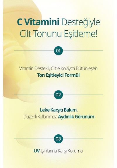Ton Eşitleyici Leke Karşıtı Güneş Kremi Goodal Green Tangerine Vita C Dark Spot Tone Up Cream Spf50+